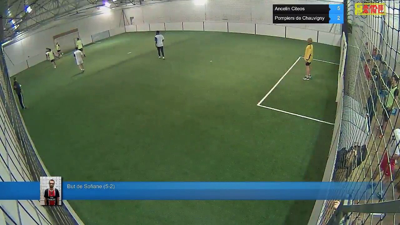 But de Sofiane (5-2) - Ancelin Citeos Vs Pompiers de Chauvigny  - 02/10/17 20:00 - LIGUE 2