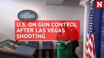White House: 'Premature' to discuss gun control after Las Vegas shooting