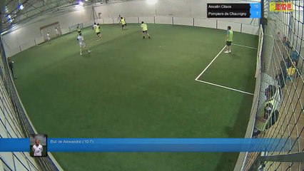But de Alexandre (10-7) - Ancelin Citeos Vs Pompiers de Chauvigny  - 02/10/17 20:00 - LIGUE 2