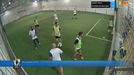 But de Brice (16-10) - Ancelin Citeos Vs Pompiers de Chauvigny  - 02/10/17 20:00 - LIGUE 2