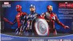 Marvel Legends Civil War Multipack Spider-Man Captain America Iron Man Reseña Little Pieces Plastic