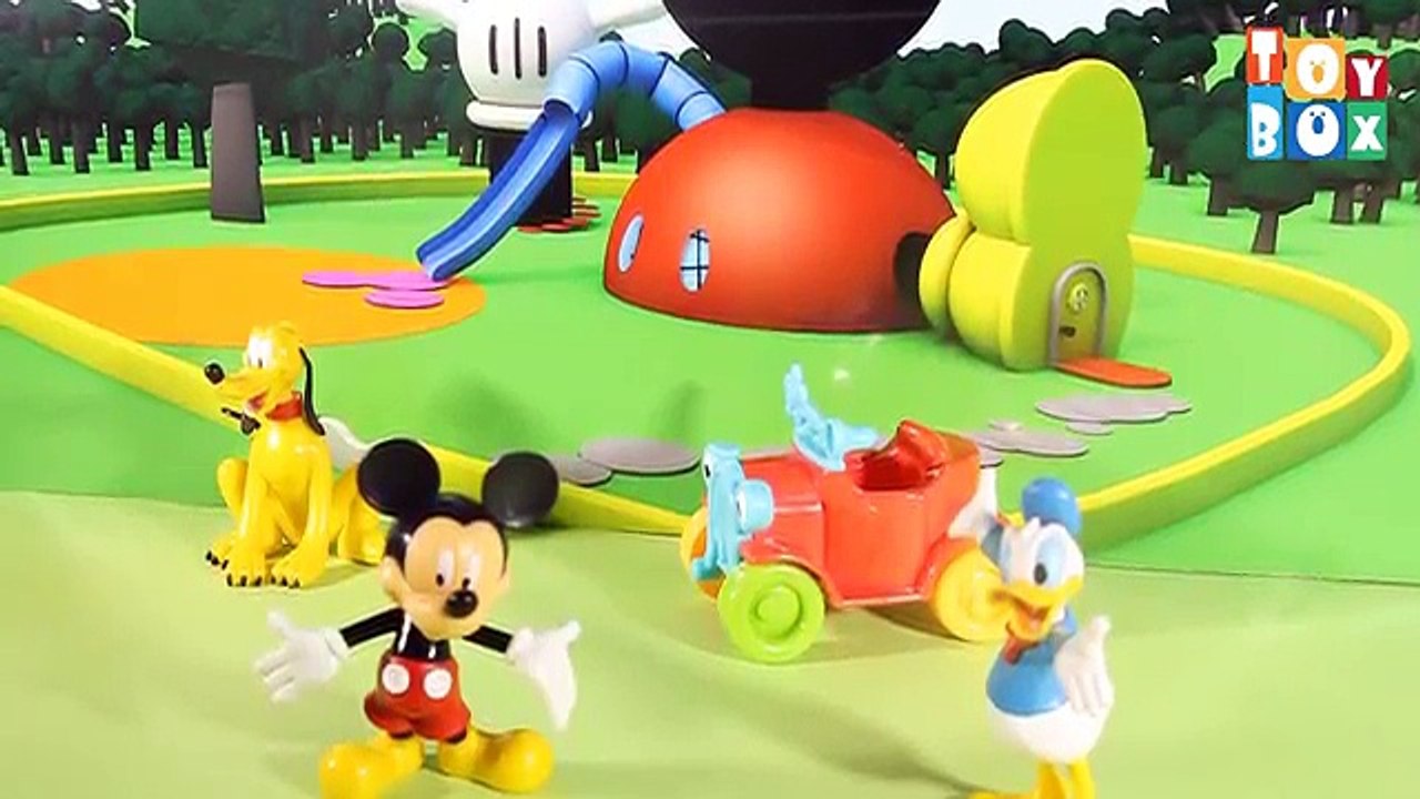Disney Mickey Mouse Clubhouse Figures Collection | Disney Toys Playset unboxing and story