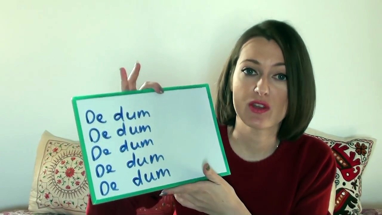 Amazing secret of English rhythm