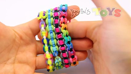 How to Make a Bicycle Chain Rainbow Loom Bracelet