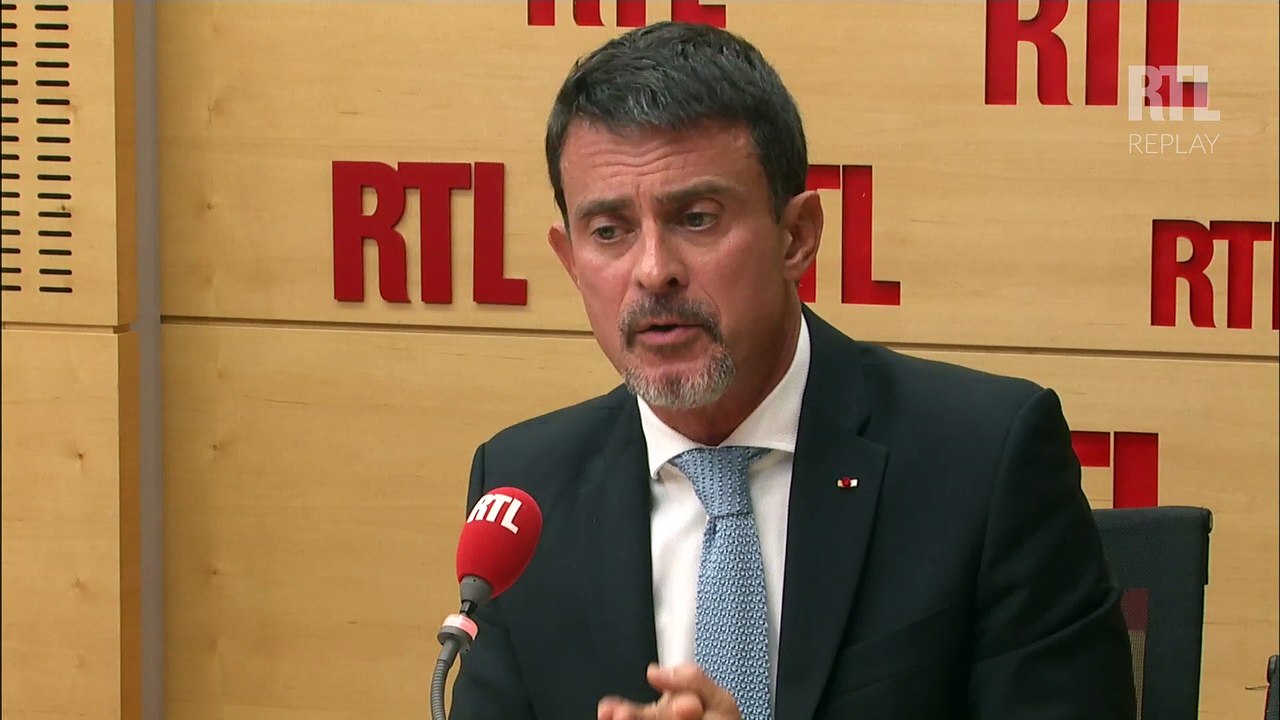 Manuel Valls sur RTL : la France insoumise porte "un discours islamo-gauchiste"