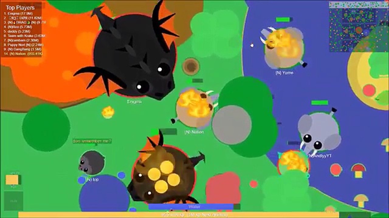 3X BLACK DRAGON DEATHS MOPE.IO! INSANE KILLS MONTAGE + MOPE CLAN / COLOSSAL POWER (Mopeio Gameplay)