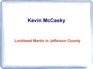 Kevin McCasky - Lockheed Martin in Jefferson County