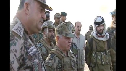 Ürdün Kralı Abdullah Askeri Tatbikata Katıldı