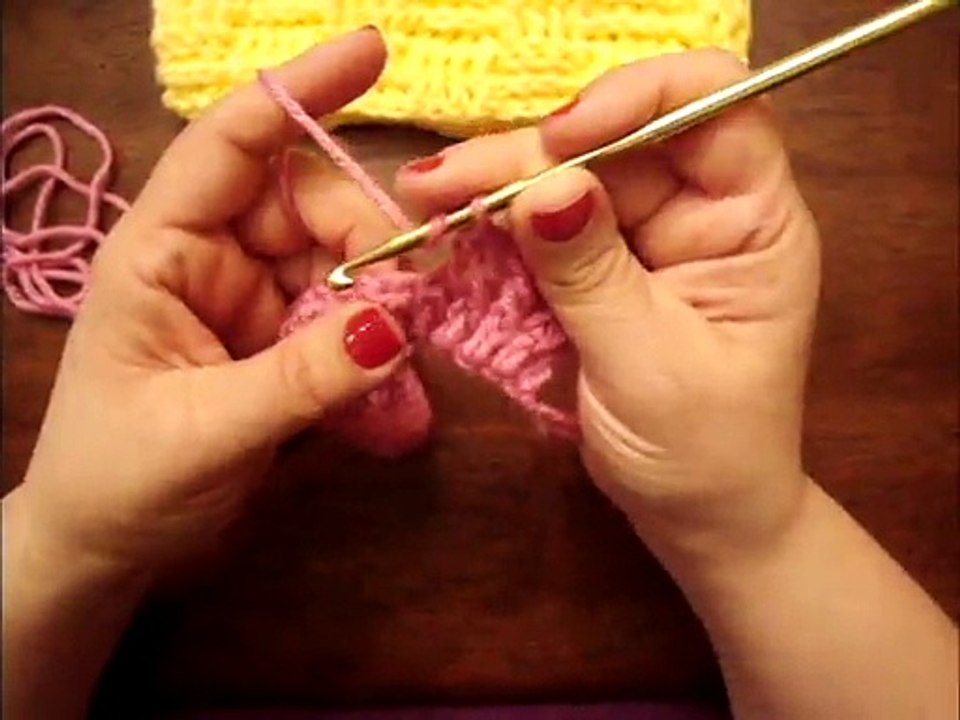 How to crochet Basket Weave Stitch Tutorial