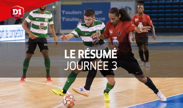D1 Futsal : 3e journée - Tous les buts