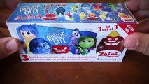 12 Kinder Eggs - Disney Pixar Inside Out - Melted - Zaini Surprise Egg Opening shopkins us