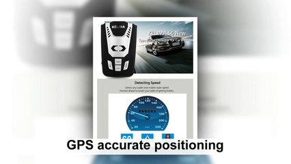 KELIMA S6 New Car Radar Detector