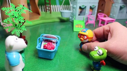 수수께끼와 야바위의 내기를 키클라스가?! 신비아파트 고스트볼의 비밀 특집 #89 뽀로로 장난감 애니 젤리똥 토이 캐릭터 상황극 애니메이션 pororo toy animation