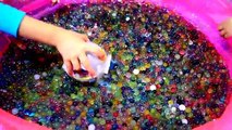 Disney Cinderella Movie Videos Super Cool Pool Surprise Toys Orbeez Explosion Kids Balloons and Toys