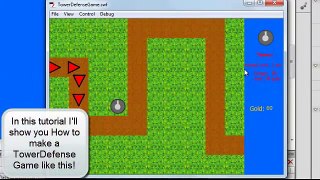 How to make a TOWER DEFENSE GAME in flash (AS3) part 1