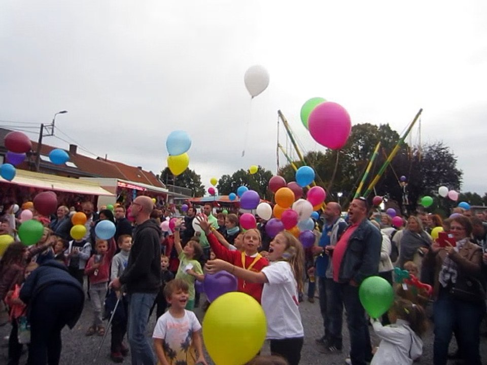 Oupeye en fete laché de ballons dimanche 1er octobre