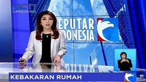 Gara-Gara Puntung Rokok, 4 Rumah di Medan Ludes Terbakar