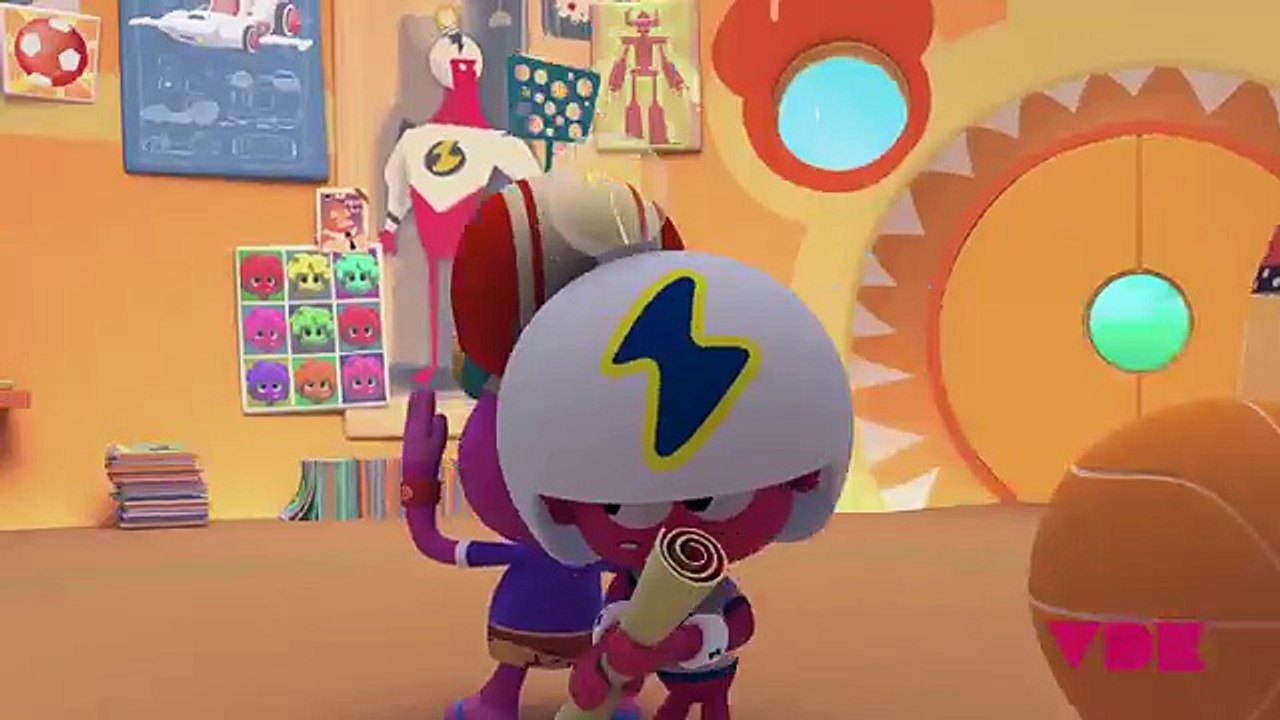 Jelly Jamm English. The Fall of Jammboman. Childrens animation . S02 - E65