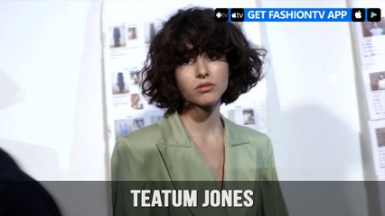 London Fashion Week Spring/Summer 2018 - Teatum Jones Make up | FashionTV