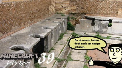 Minecraft "Let's Spiel" (Let's Play) 39: Die Latrine