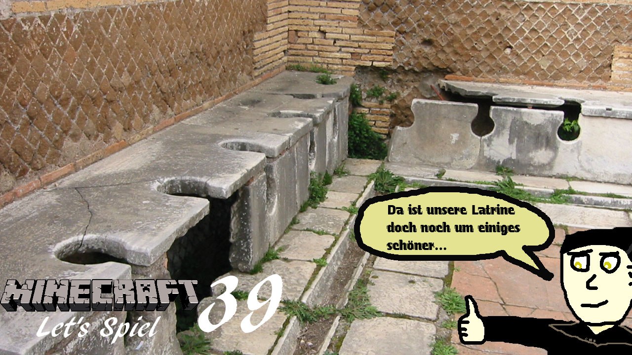Minecraft 'Let's Spiel' (Let's Play) 39: Die Latrine