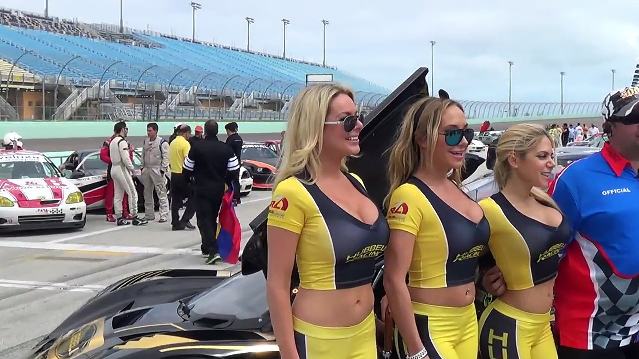 Hot Cars & Hot Girls & Hot Race FARA USA Homestead 500 Must SEE