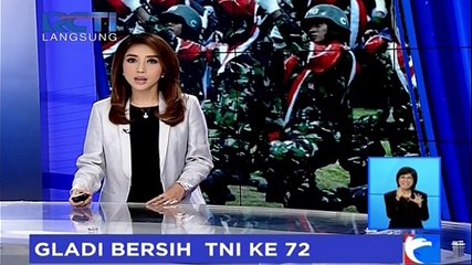 Gladi Bersih HUT TNI Ke-72