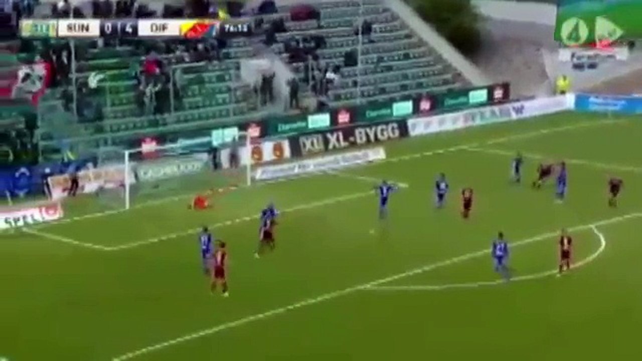 Sundsvall 0:5 Djurgardens (Swedish Allsvenskan. 1 October 2017)