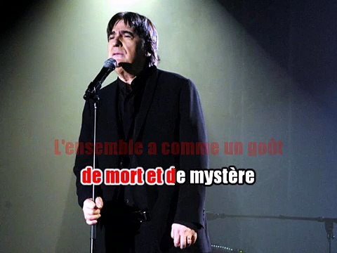 Serge Lama - Le restaurant vide KARAOKE / INSTRUMENTAL