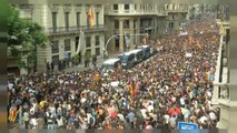 Catalonia goes on strike in protest at Madrid's supression of referendum