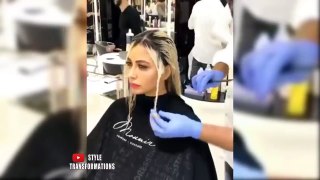 Hair Color Transformation by Mounir | Style Transformations