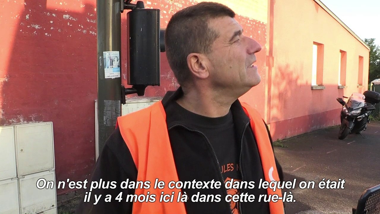 François Ruffin (LFI) à Amiens avec les salarié...