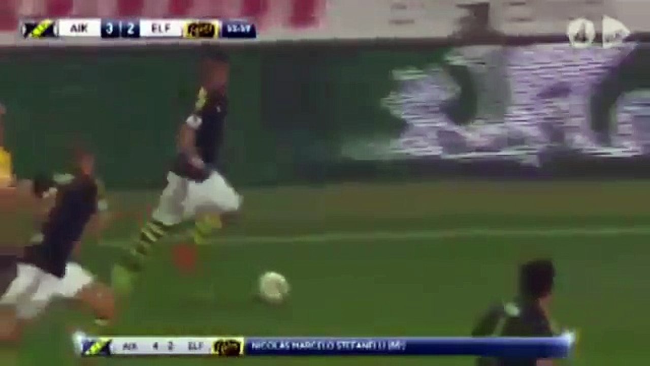AIK 4:2 Elfsborg  (Swedish Allsvenskan. 1 October 2017)