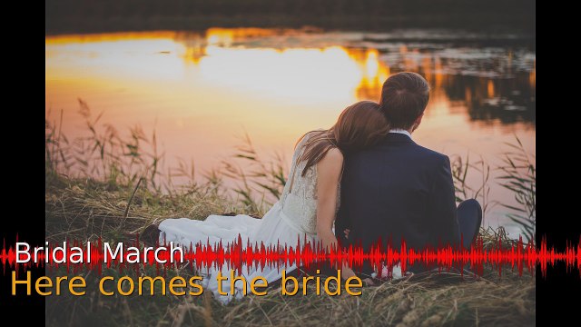 Wagners Bridal Chorus wedding music - Here comes the bride played on organ