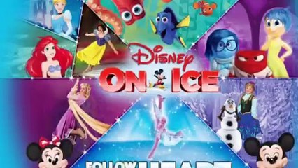 DISNEY ON ICE Follow Your Heart 2017 Inside Out FROZEN Finding Dory All Princessess