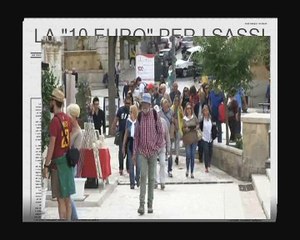 UNA "DIECI EURO" PER I SASSI MATERA 29-9-2017