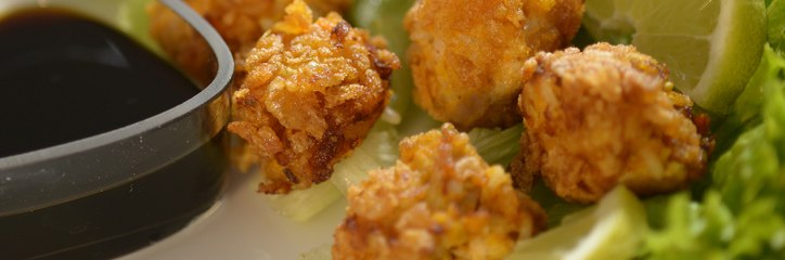 مقبلات تونا المقرمشة