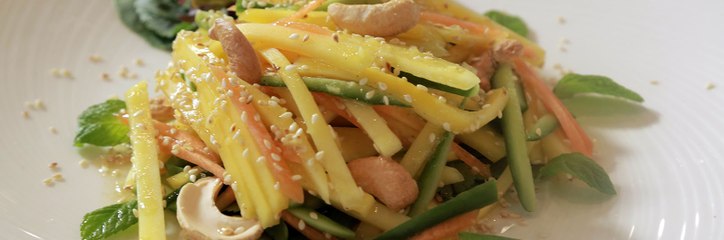 الغذاء الصحي : سلطة المانغو التايلندية