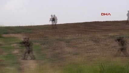 Şırnak Tatbikatta 16'ıncı Gün: Mırıs Tarlasından Temsili Düşman Hedefine Hücum Eğitimi