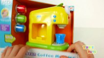 Coffee Maker Machine for Kids Kitchen Appliance Unboxing