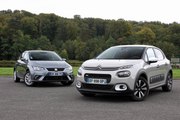 Comparatif - Citroën C3 vs Seat Ibiza