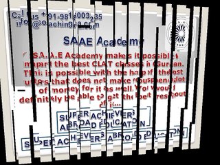 S.A.A.E Academy Best CAT, CLAT, SSC coaching in Gurgaon