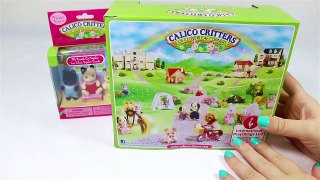 CALICO CRITTERS - Tuxedo Cat Triplets and Carriage Ride Unboxing