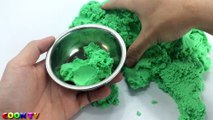 Learn Colors Kinetic Sand Rainbow EyeBall with Bad Kids Paw Patrol Surprise Toys for Kids