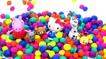 Play Doh Dippin Dots Surprise Toys Gooey Slime Peppa Pig Hello Kitty Disney Frozen