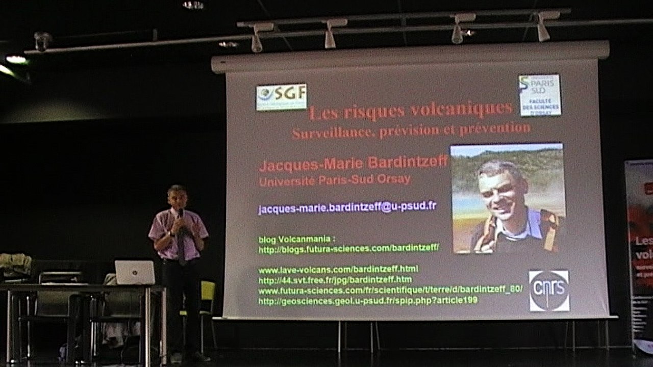 J.M Bardintzeff - Les risques volcaniques 1/2