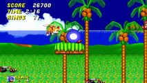 Sonic the Hedgehog 2 Genesis - (1080p) Part 1 - Emerald Hill Zone