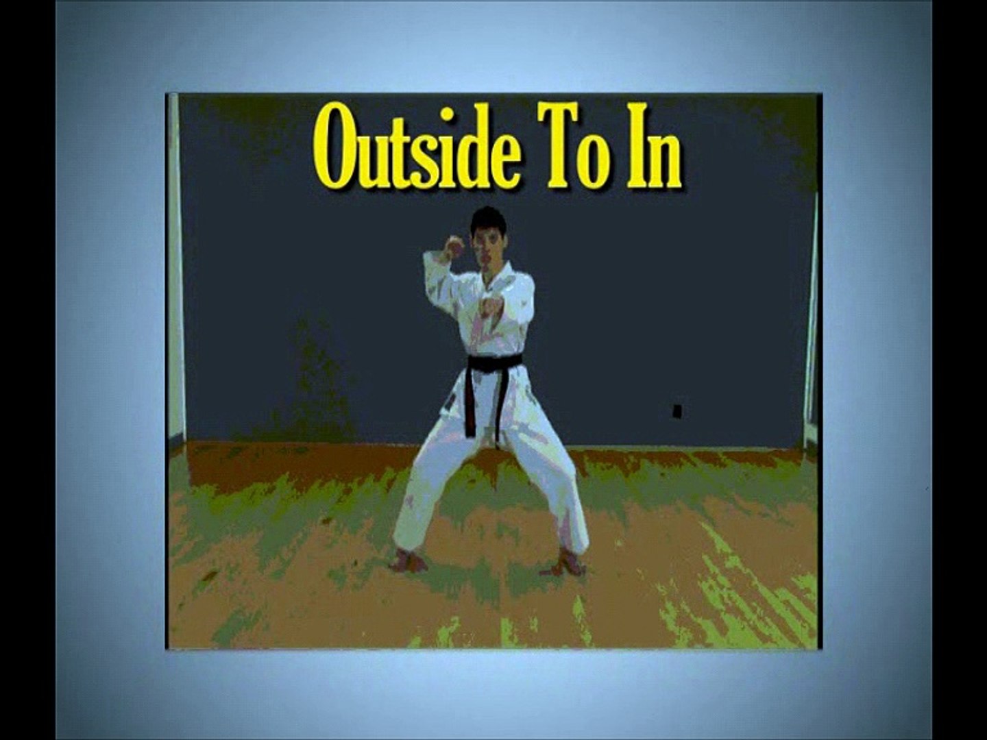 osamu inoue taekwondo basic training