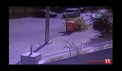 Öğrencileri taşıyan araç böyle kaza yaptı:12 yaralı