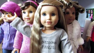 How to straighten your AG dolls hair! {WITHOUT HEAT}